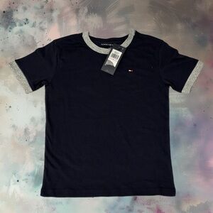 NWT / New Tommy Hilfiger Kids Navy Blue Tee Shirt Size 6 Years